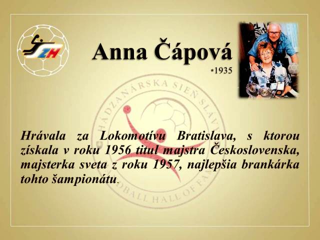 Anna Čápová
